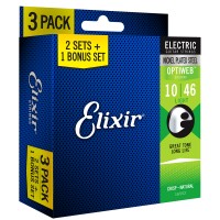 Photo ELIXIR 19027 OPTIWEB ELECTRIC L 10/46 PACK DE 3 JEUX