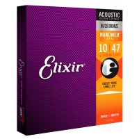 Elixir 11152 Folk 12 Cordes Nanoweb L 10-47