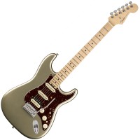 Photo FENDER AMERICAN ELITE STRATOCASTER HSS CHAMPAGNE MN