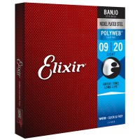 Photo ELIXIR 11600 BANJO POLYWEB LIGHT 9-20