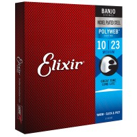 Photo ELIXIR 11650 BANJO POLYWEB MEDIUM 10-23