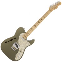 Photo FENDER AMERICAN ELITE TELECASTER THINLINE CHAMPAGNE