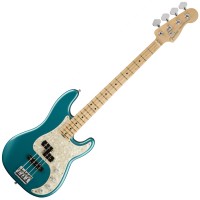 Photo FENDER AMERICAN ELITE PRECISION BASS OCEAN TURQUOISE MN
