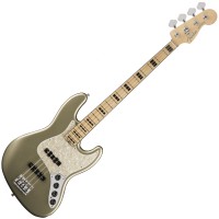 Photo FENDER AMERICAN ELITE JAZZ BASS CHAMPAGNE MN