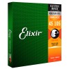 Photo ELIXIR 14077 BASS NANOWEB MEDIUM 45-105