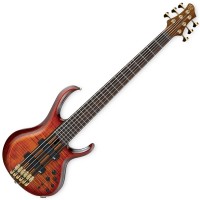 Photo IBANEZ BTB1906-BTL - BROWN TOPAZ BURST LOW GLOSS 6 CORDES
