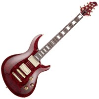 Photo ESP E-II MYSTIQUE NT SEE THRU BLACK CHERRY