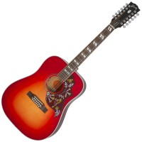 Photo GIBSON HUMMINGBIRD 12 STRING 2018 VINTAGE CHERRY SUNBURST