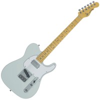 Photo G&L TRIBUTE ASAT CLASSIC BLUESBOY SONIC BLUE/ERABLE