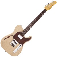 Photo G&L ASAT CLASSIC BLUESBOY SEMI-HOLLOW BLONDE/PALISSANDRE