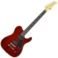 Photo G&L TRIBUTE ASAT JUNIOR II TRANS RED/PALISSANDRE