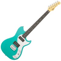 Photo G&L TRIBUTE FALLOUT MINT GREEN/PALISSANDRE