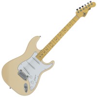 Photo G&L TRIBUTE S-500 VINTAGE WHITE/ERABLE