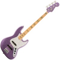 Photo FENDER ADAM CLAYTON JAZZ BASS PURPLE SPARKLE