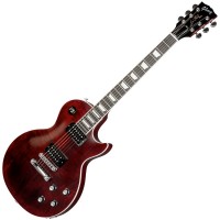 Photo GIBSON LES PAUL SIGNATURE PLAYER PLUS LTD WINE RED VINTAGE
