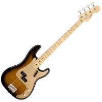 Photo FENDER AMERICAN ORIGINAL 50S PRECISION BASS 2-COLOR SUNBURST MN