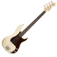 Photo FENDER AMERICAN ORIGINAL 60S PRECISION BASS OLYMPIC WHITE RW