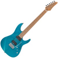 IBANEZ MM1 MARTIN MILLER SIGNATURE TRANSPARENT AQUA BLUE