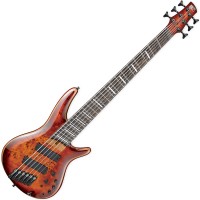 Photo IBANEZ SRMS806-BTT - 6 CORDES - BROWN TOPAZ BURST
