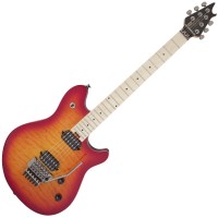 Photo EVH WOLFGANG WG STANDARD QM MN CHERRY BURST