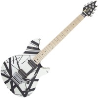Photo EVH WOLFGANG SPECIAL MN BLACK/WHITE STRIPES