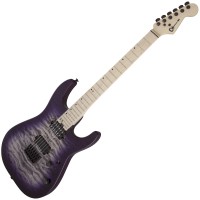 Photo CHARVEL PRO-MOD DK24 HH HT M QM PURPLE PHAZE
