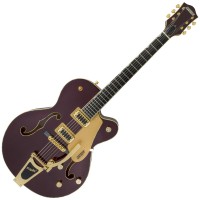 Photo GRETSCH GUITARS G5420TG LTD 135TH TWO-TONE CASINO GOLD/DEEP CHERRY METALLIC