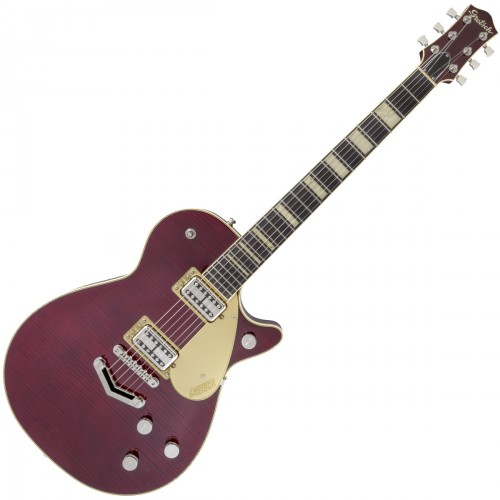 GRETSCH GUITARS G6228FM JET BT DARK CHERRY STAIN