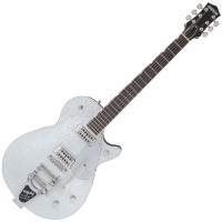 GRETSCH GUITARS G6129T JET FT SILVER SPARKLE