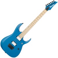 Photo IBANEZ RGDIR6M-LBM IRON LABEL - LASER BLUE MATTE