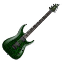 Photo ESP LTD H-1001QM SEE THRU GREEN