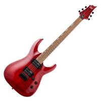 Photo ESP LTD H-200FM SEE THRU RED