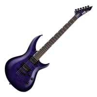Photo ESP LTD H3-1000 SEE THRU PURPLE SUNBURST