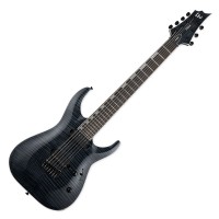 Photo ESP LTD H-1007FM SEE THRU BLACK