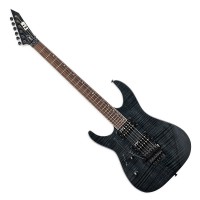 Photo ESP LTD M-200FMLH SEE THRU BLACK LH