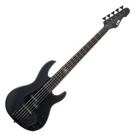 Photo ESP LTD SIGNATURE ORION-5 BLACK SATIN