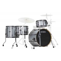 Photo TAMA ML40HZBN2-SSV - SUPERSTAR HYPER-DRIVE DUO 4 FÛTS SATIN SILVER