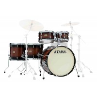 Photo TAMA LKP52HTS-GKP - S.L.P. DYNAMIC KAPUR 5 FÛTS GLOSS BLACK KAPUR BURST