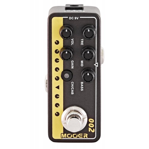 MOOER MICRO PREAMP 002 UK GOLD 900