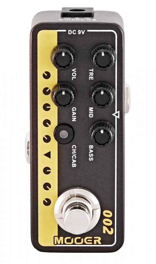 Mooer Micro Preamp 002 Uk Gold 900 - Pédales d'effet guitare