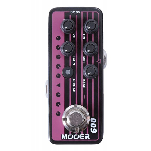 MOOER MICRO PREAMP 009 BLACKNIGHT