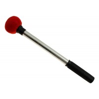 Photo GOPE B-SURALL-R - MAILLOCHE 39CM SURDO ALU FEUTRE ROUGE