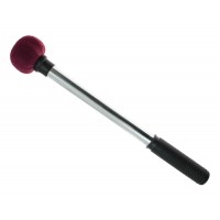 Photo GOPE B-SURALL-WR - MAILLOCHE 39CM SURDO ALU FEUTRE ROUGE FONCÉ