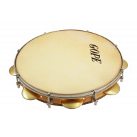 Photo GOPE PAC118JC - PANDEIRO 11" CHORINHO CYMBALETTES CONCAVES PEAU ANIMALE