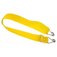 Photo GOPE STRNYR2-Y - SANGLE CEINTURE 2 CROCHETS RENFORCÉS - JAUNE