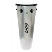 Photo GOPE TM1490AL-6HBK - TIMBAL ALU 14" 6 TIRANTS CERCLE NOIR
