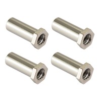 Photo SPAREDRUM SN-HE-20B - CHEMINÉE 20MM TÊTE HEXAGONALE - LAITON (X4)