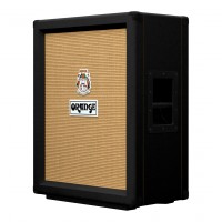 Photo ORANGE PPC212VE VERTICAL BAFFLE GUITARE 2 X 12" BLACK