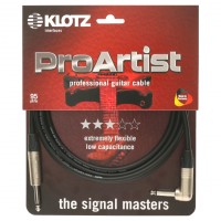 KLOTZ CABLE PRO ARTIST JACK/JACK COUDE