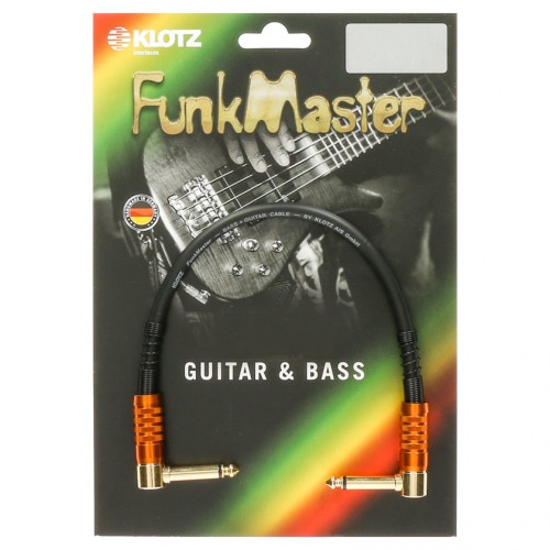 KLOTZ TMRR0030 CABLE PATCH FUNKMASTER JACK COUDÉ/JACK COUDÉ- 30CM